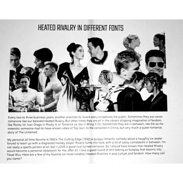 Act Your Age: Heated Rivalry Special Issue