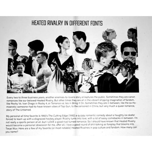 Act Your Age: Heated Rivalry Special Issue