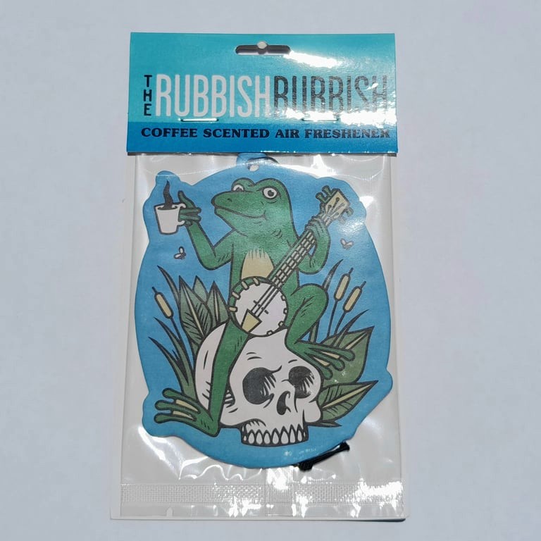 Coffee Frog Air Freshener