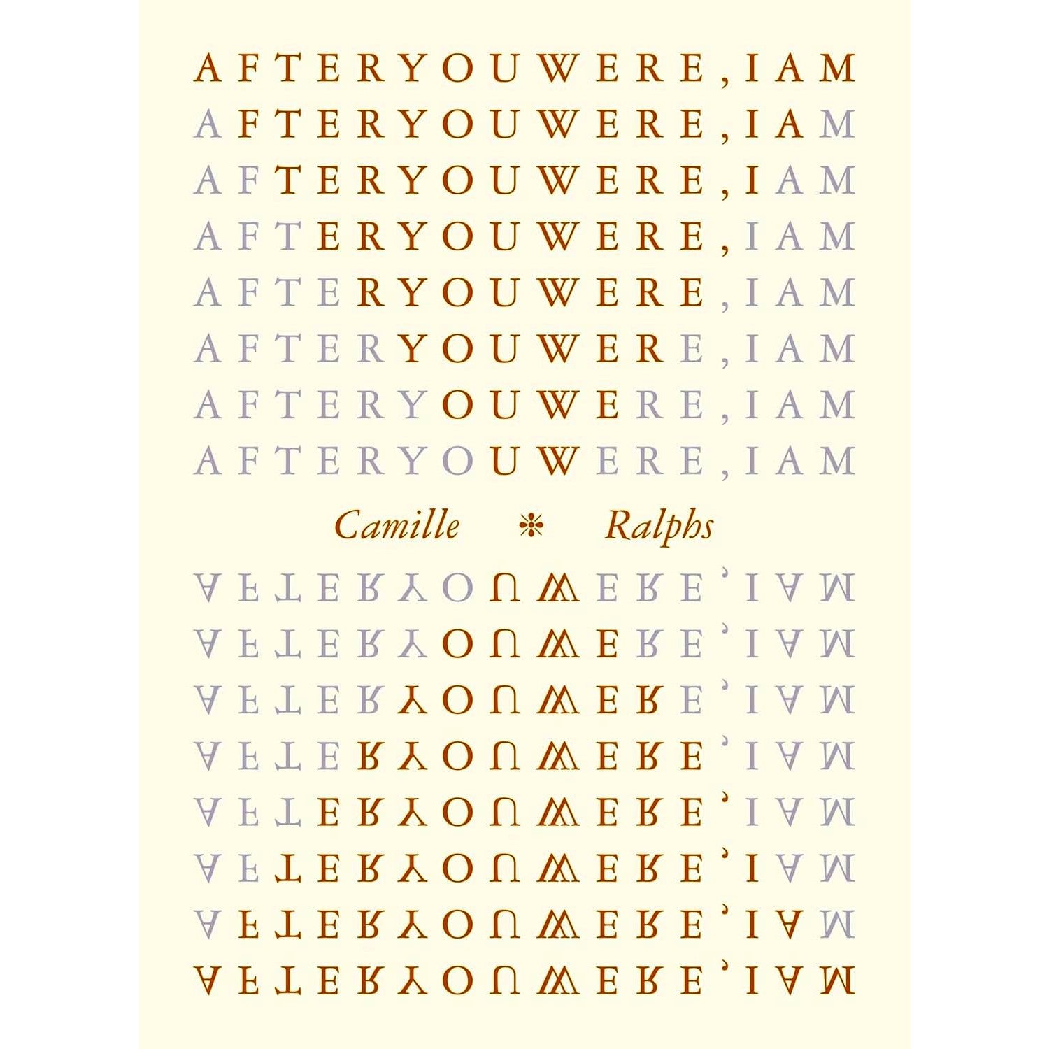 After You Were, I Am