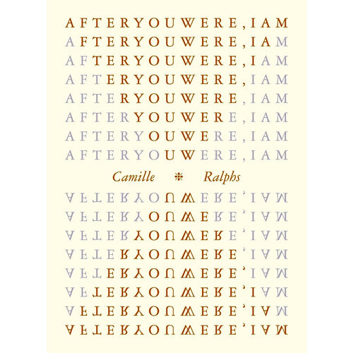 After You Were, I Am