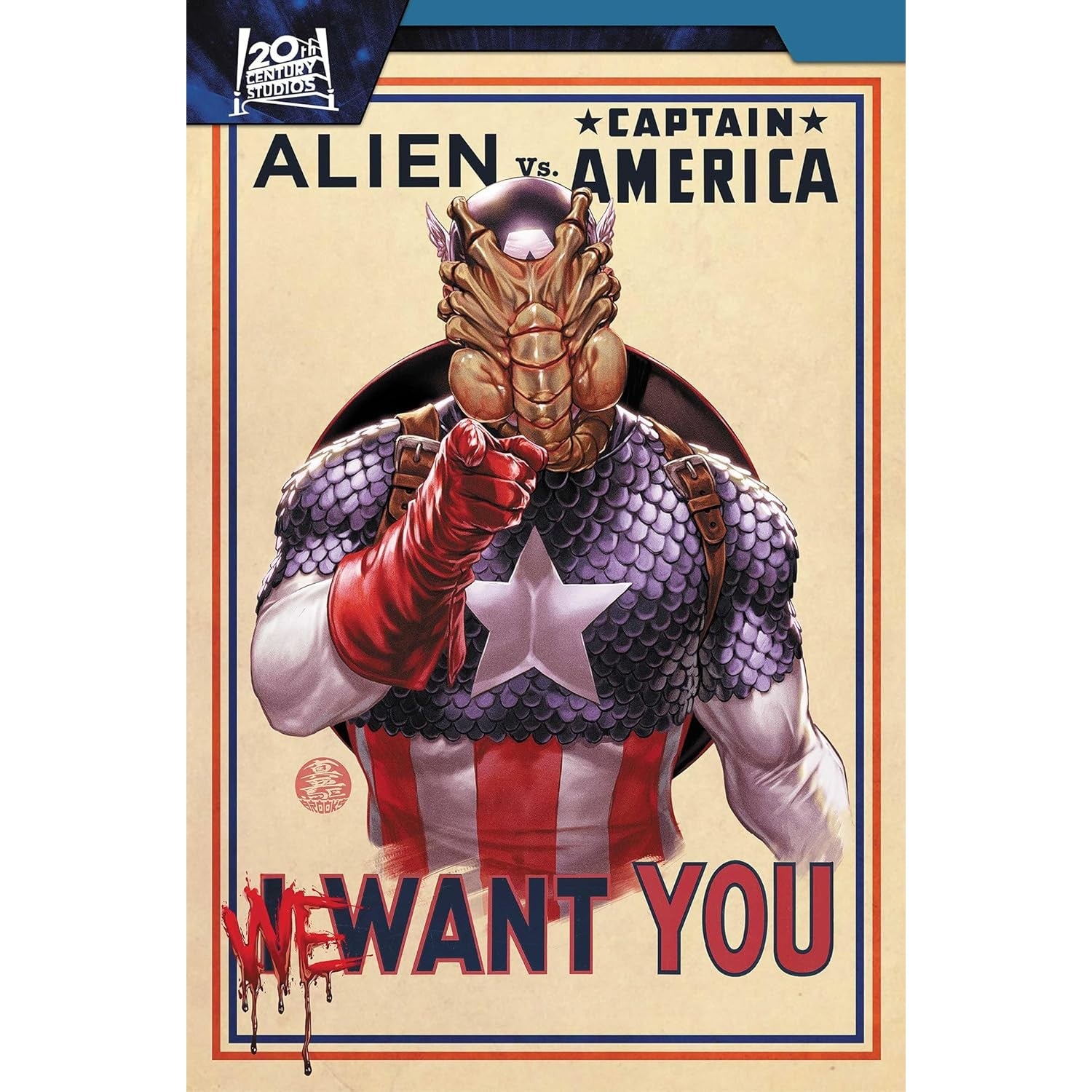 Alien Vs. Captain America 