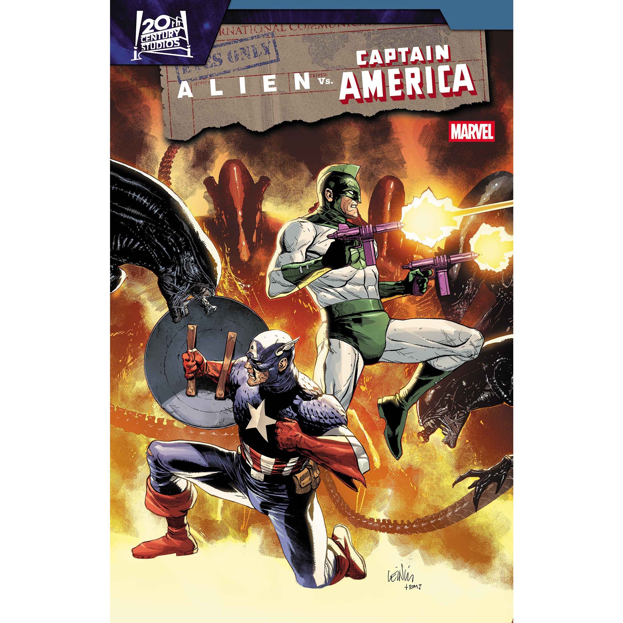 Alien Vs. Captain America #3