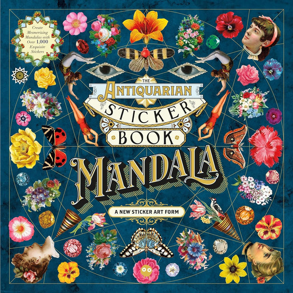 Antiquarian Sticker Book: Mandala