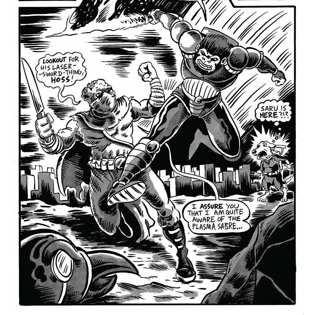 Ape-Men Of The Apocalypse #11