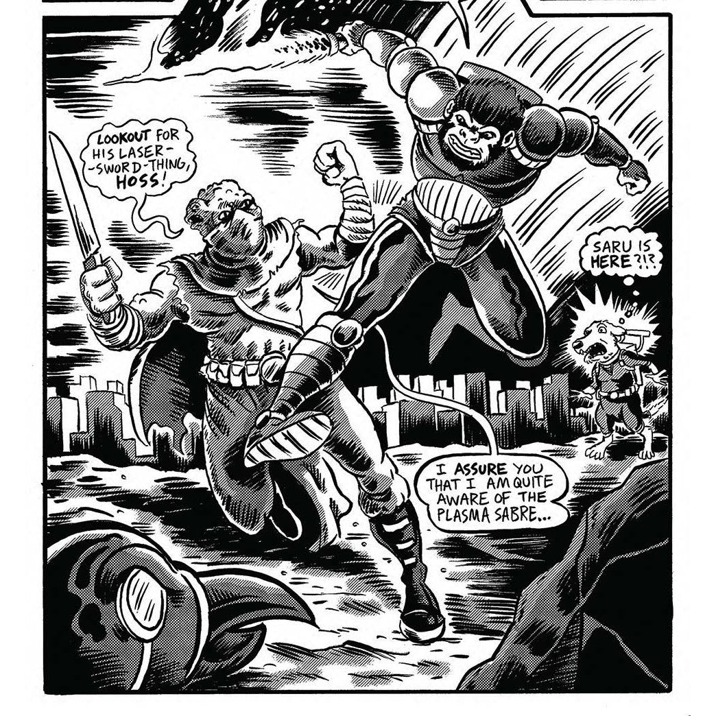 Ape-Men Of The Apocalypse #11