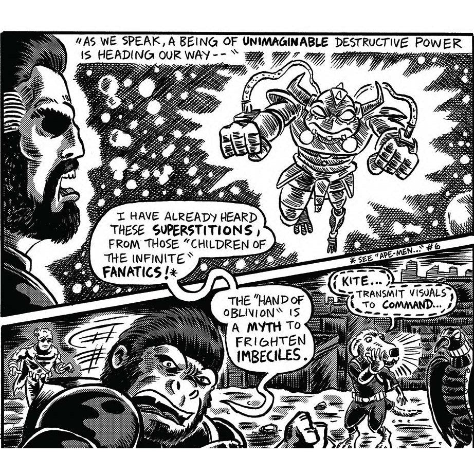 Ape-Men Of The Apocalypse #11