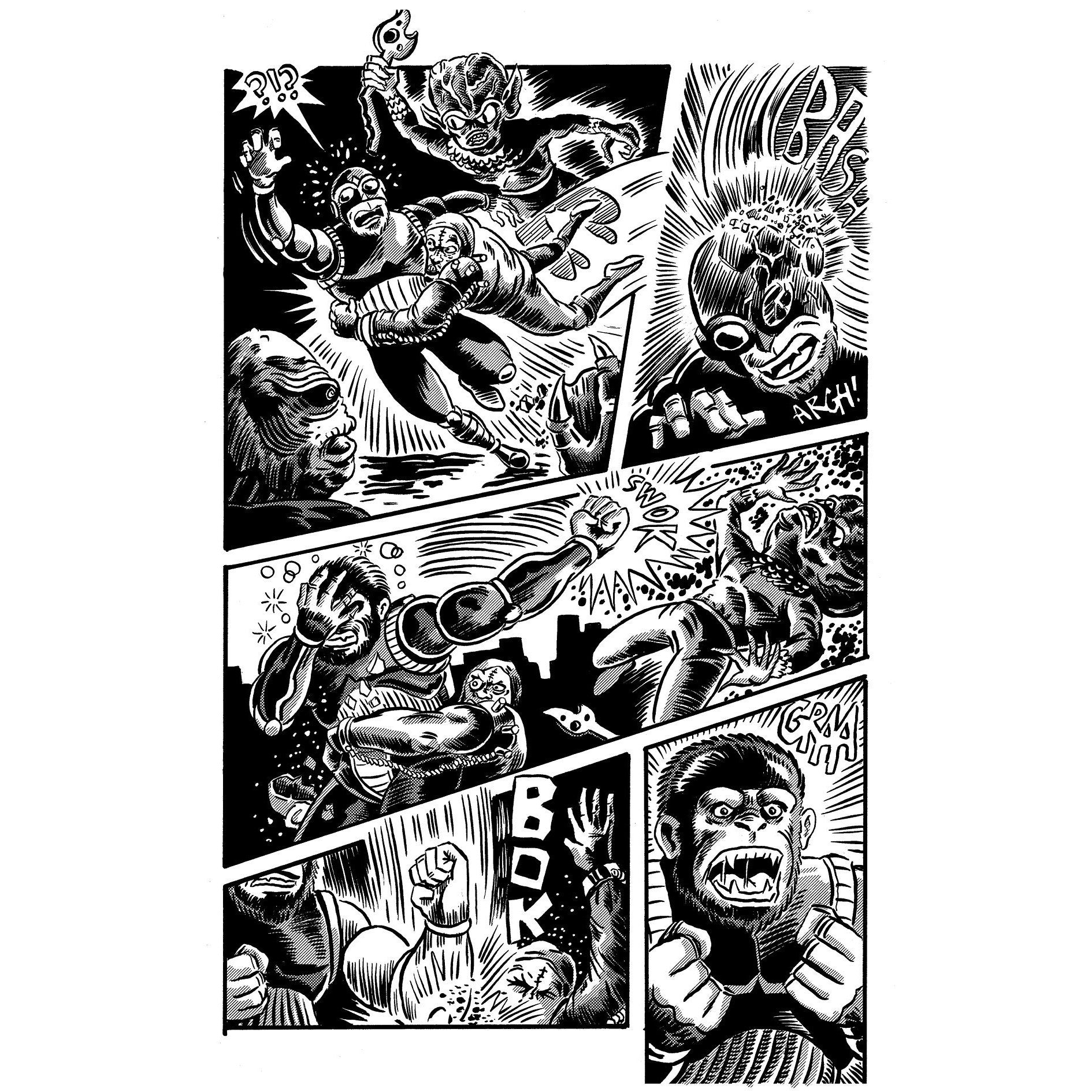 Ape-Men Of The Apocalypse #10