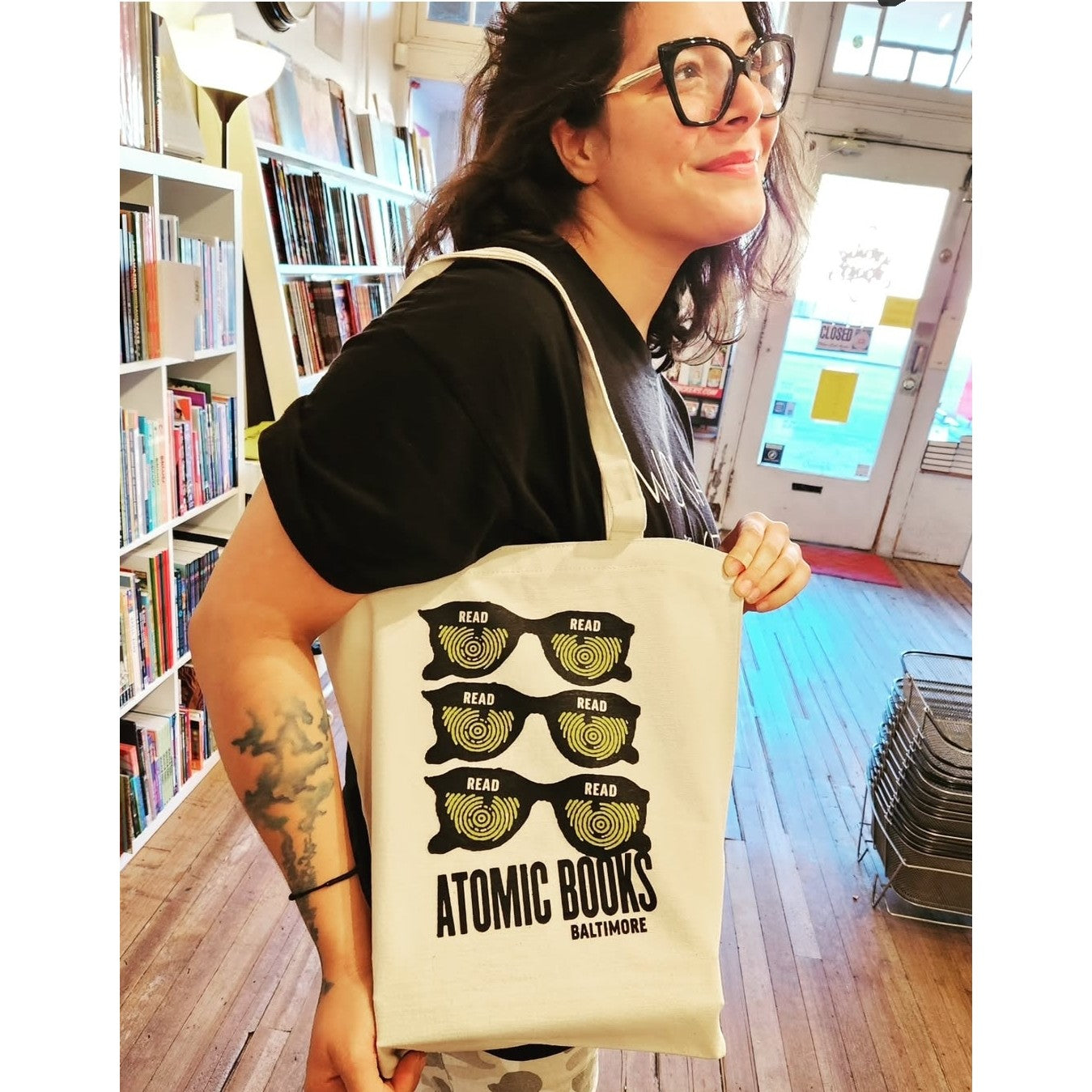 Atomic Books X-Ray Specs Tote
