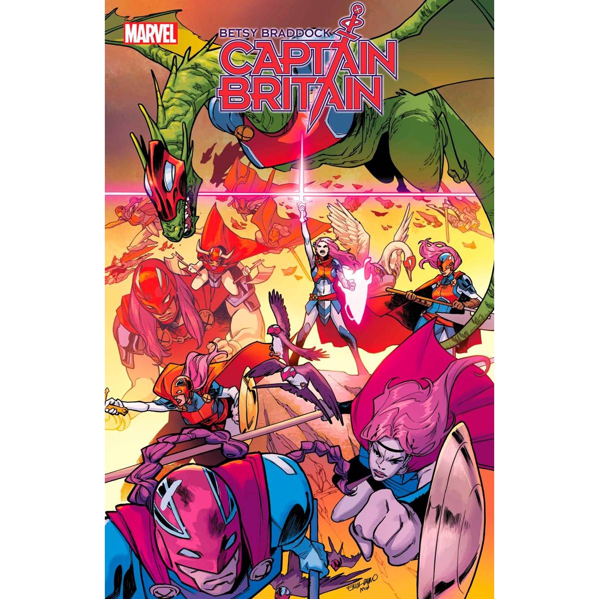 Betsy Braddock Captain Britain #5
