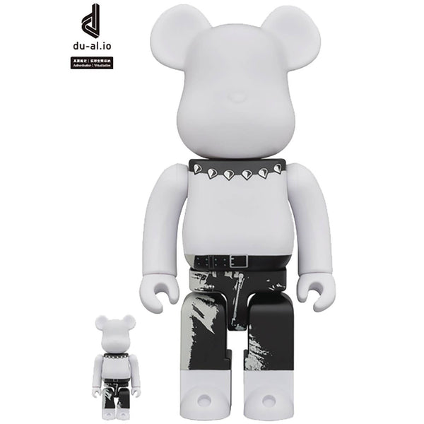 Rolling Stones Sticky Fingers Bearbrick 2-Pack