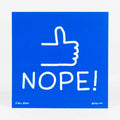 Nope Sticker