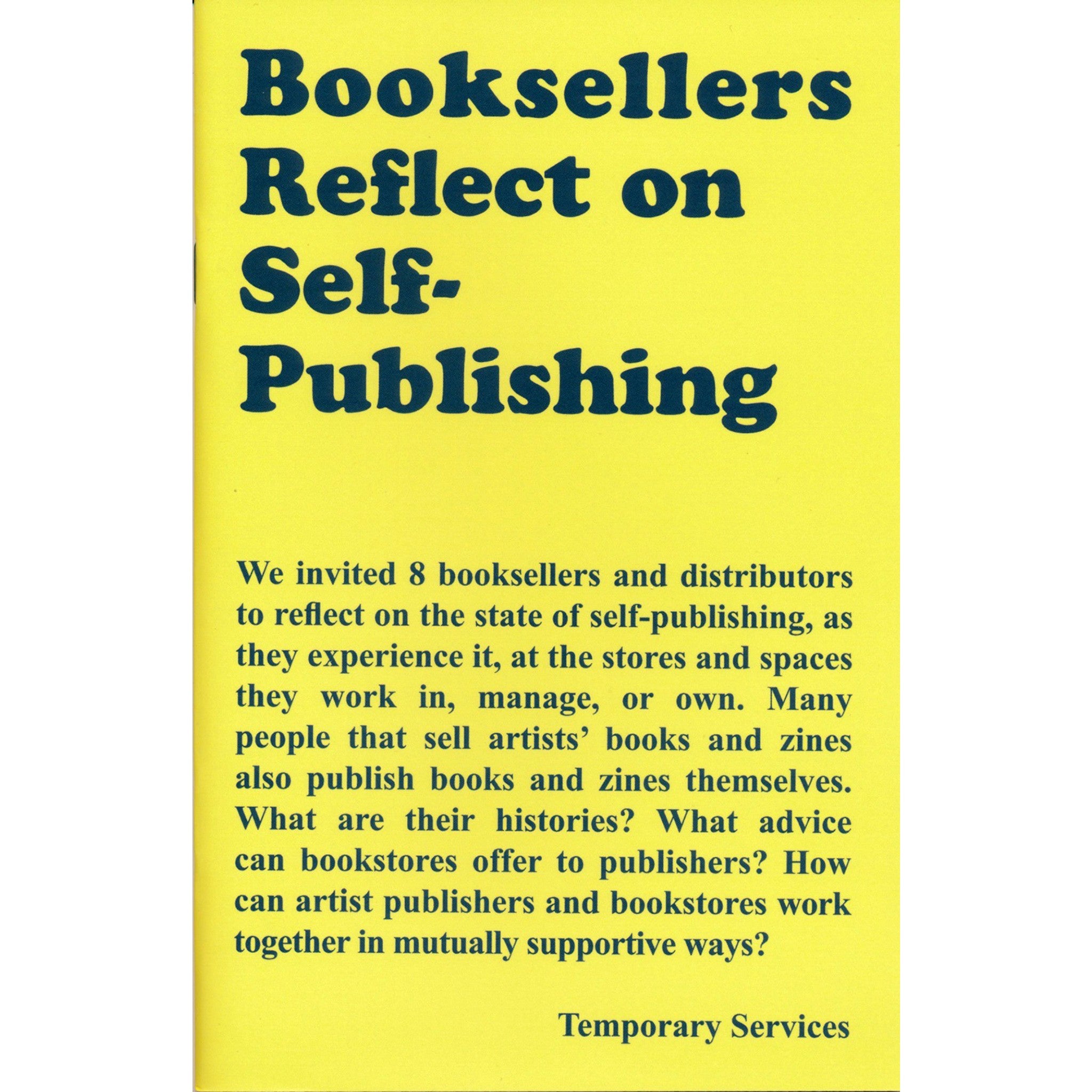 Booksellers Reflect on Self-Publishing