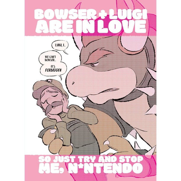 Bowuigi: Bowser And Luigi Are In Love