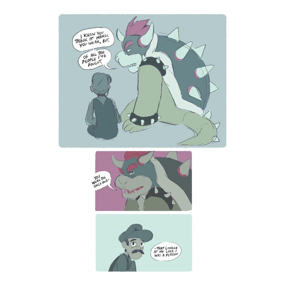 Bowuigi: Bowser And Luigi Are In Love