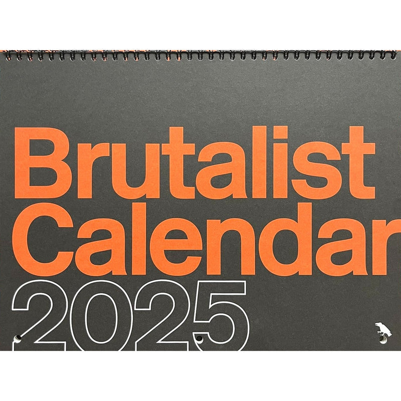 Brutalist Calendar 2025