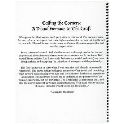 Calling the Corners: A Visual Homage to The Craft