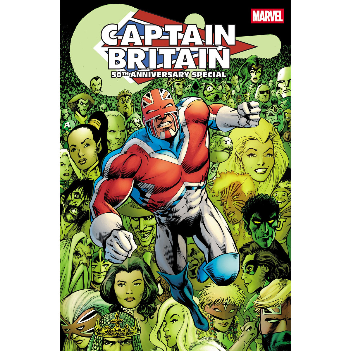 Captain Britain 50th Anniversary Special #1