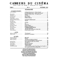 Cashiers Du Cinema #4