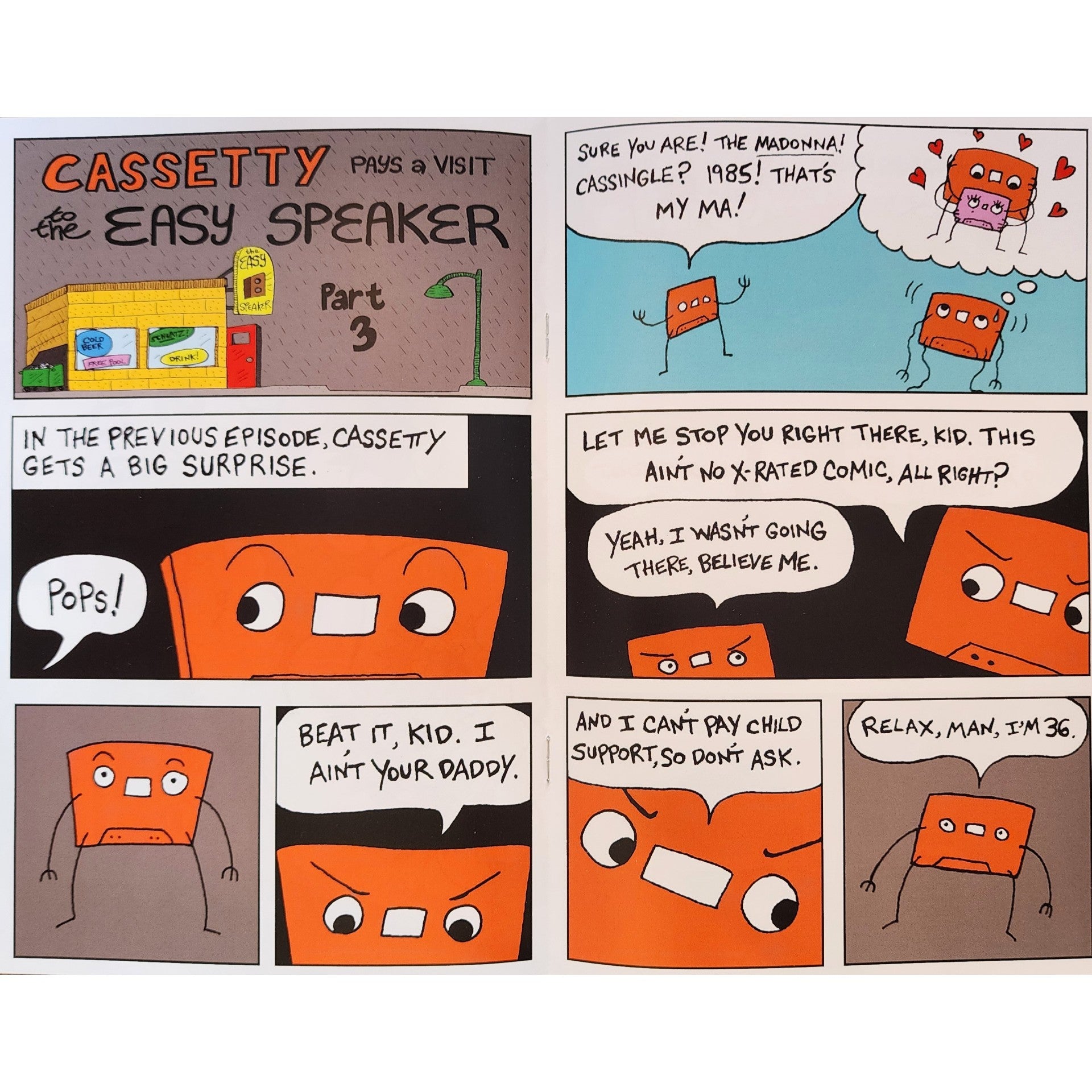 Cassetty Comics