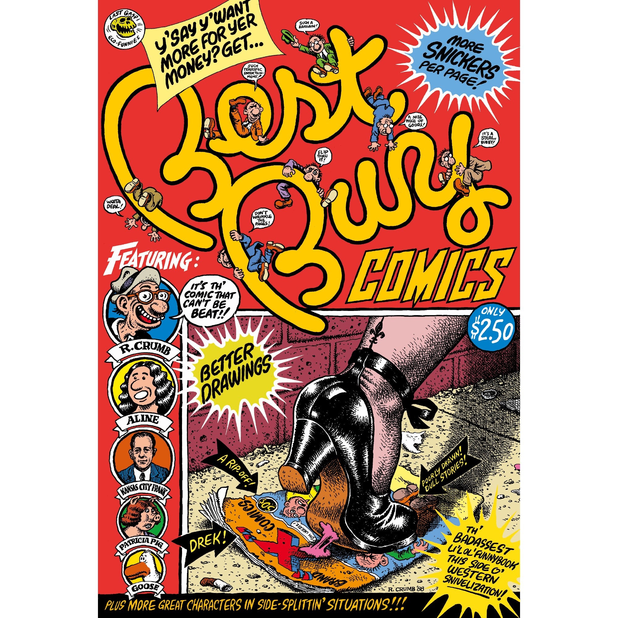 The Complete Crumb Comic Covers – Atomic Books