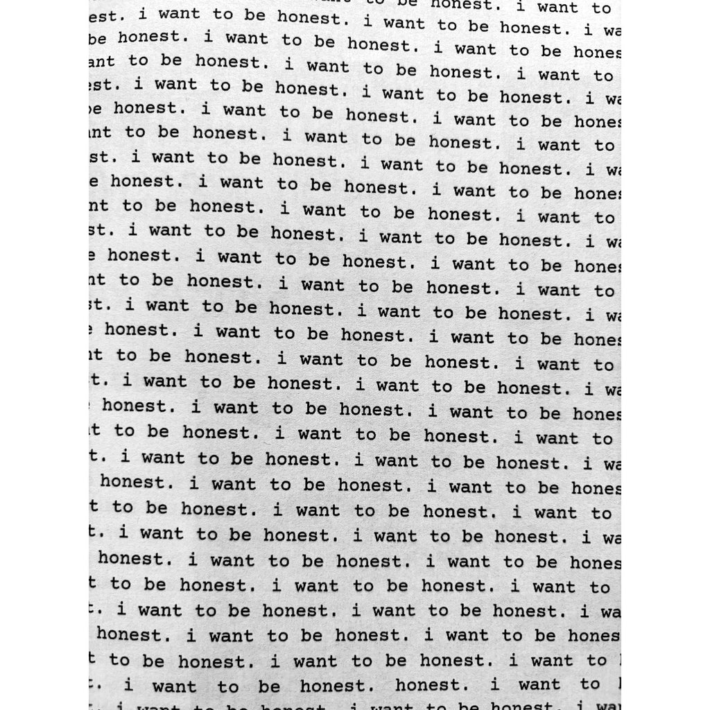 Confessions Zine #1