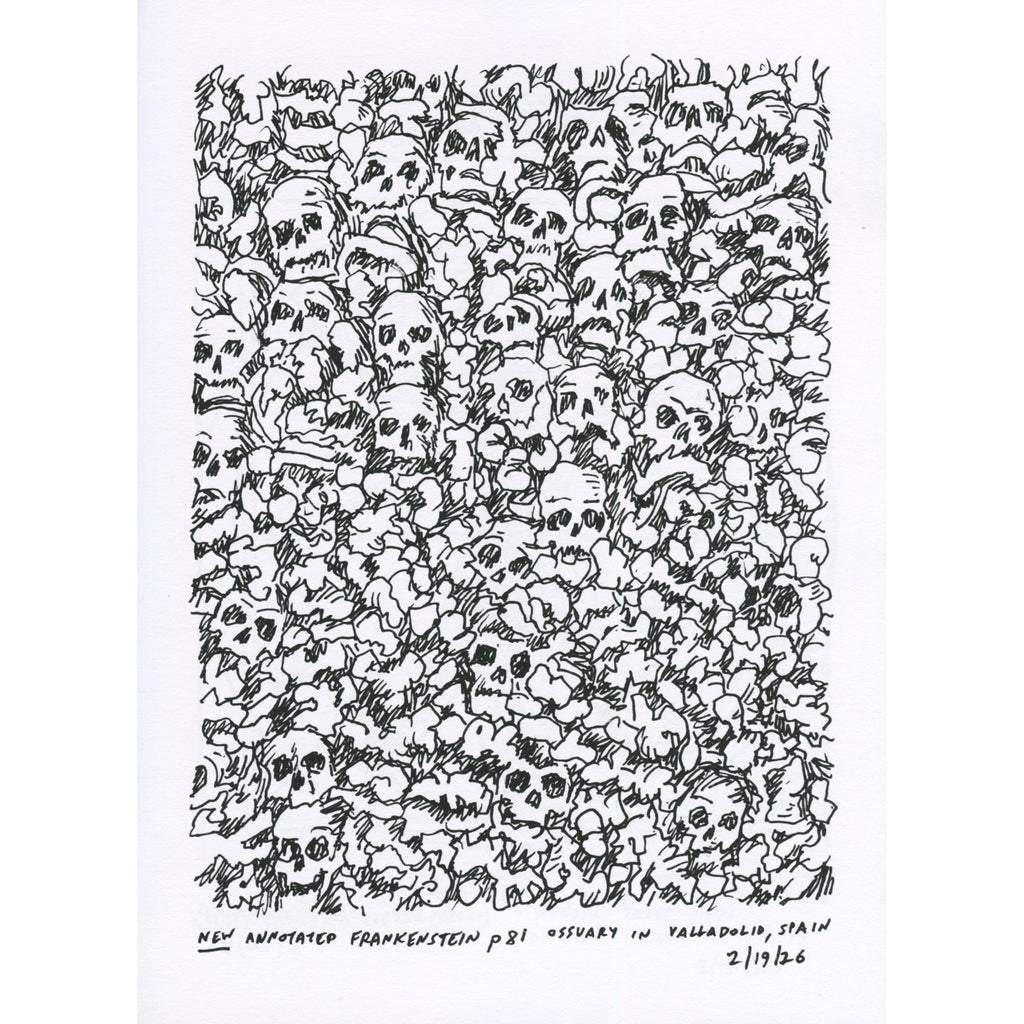 Creature Sketches: Related to "Frankenstein" Volume 1: Feb. - Mar. 2026
