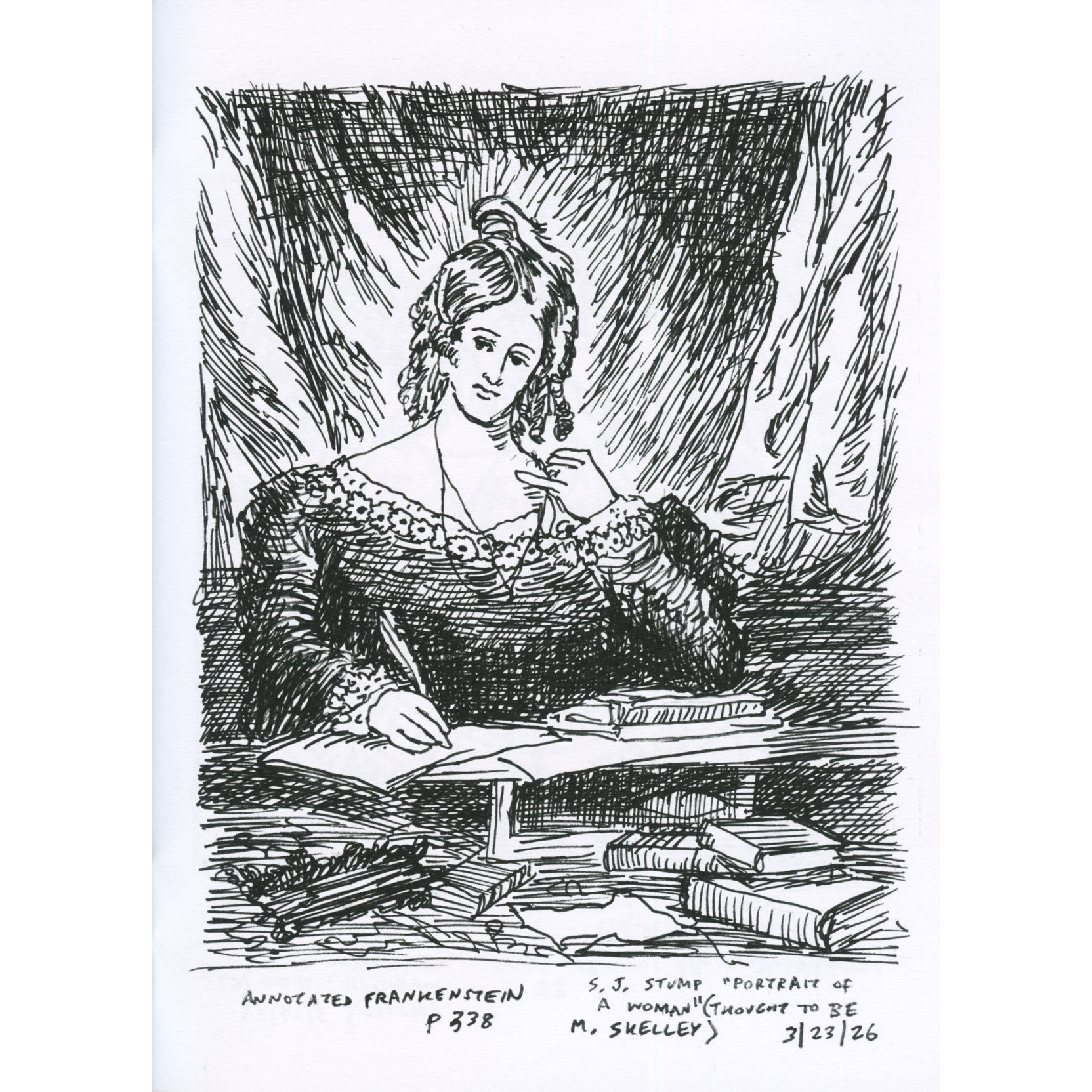 Creature Sketches: Related to "Frankenstein" Volume 1: Feb. - Mar. 2026