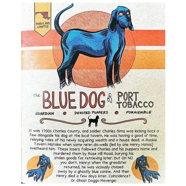 blue dog port tobacco md Cryptids Of Maryland Collection #1 – Atomic Books blue dog port tobacco md Cryptids Of Maryland Collection #1 – Atomic Books