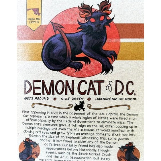 Cryptids Of Maryland Collection #1