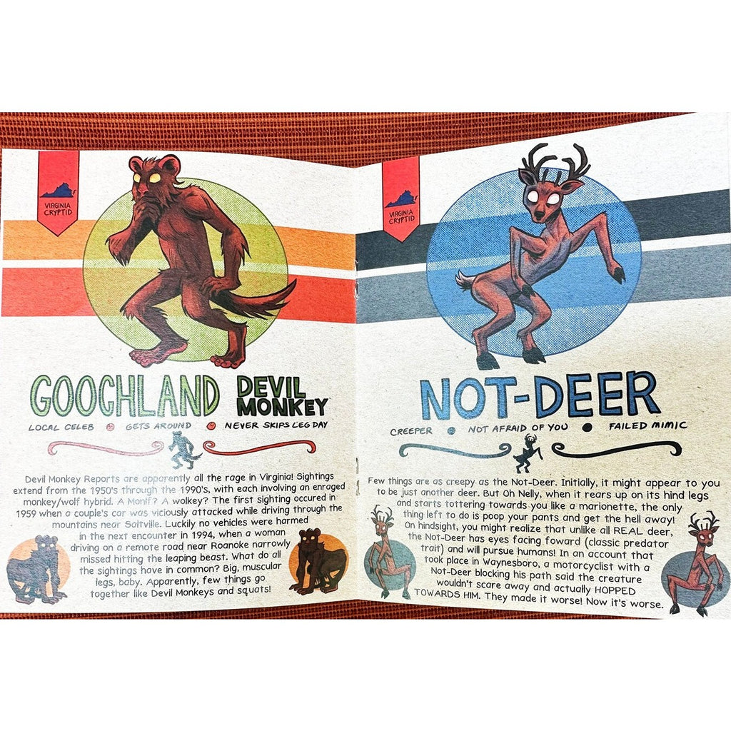 Cryptids Of Virginia Collection #1