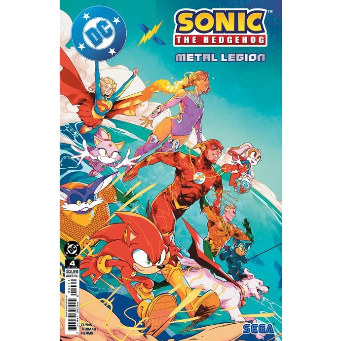 DC X Sonic The Hedgehog Metal Legion #4
