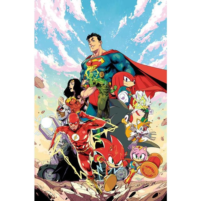 DC X Sonic The Hedgehog Metal Legion #1
