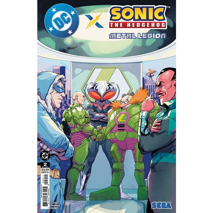 DC X Sonic The Hedgehog Metal Legion #2 