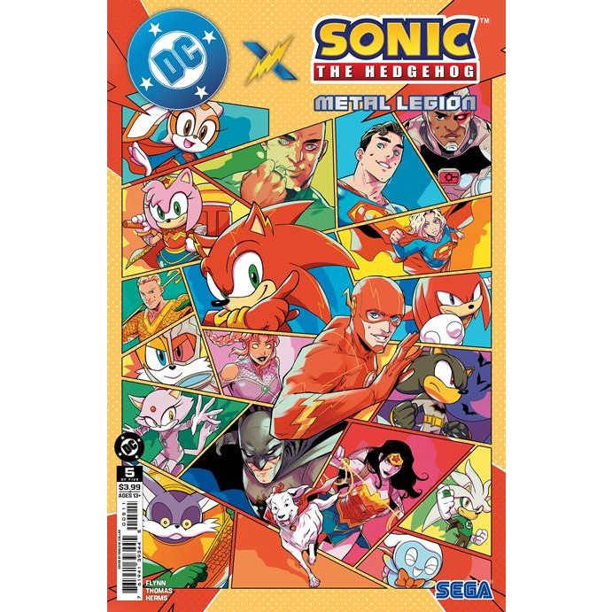 DC X Sonic The Hedgehog Metal Legion #5