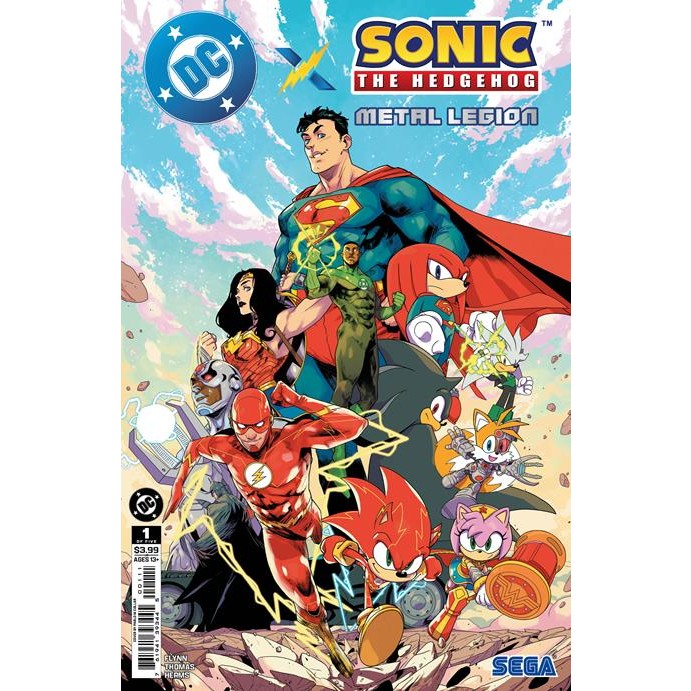 DC X Sonic The Hedgehog Metal Legion #1 