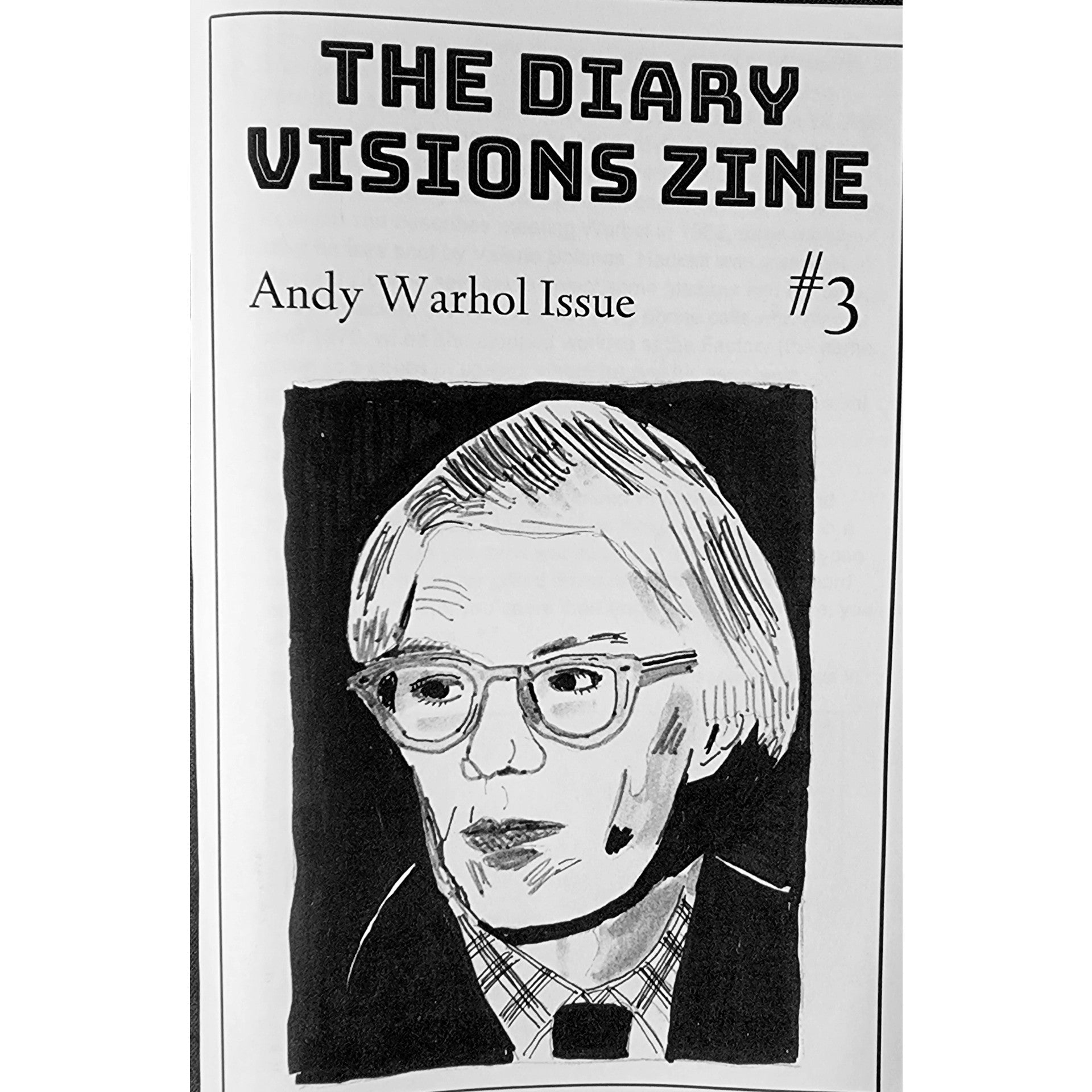 Diary Visions Zine #3: Andy Warhol