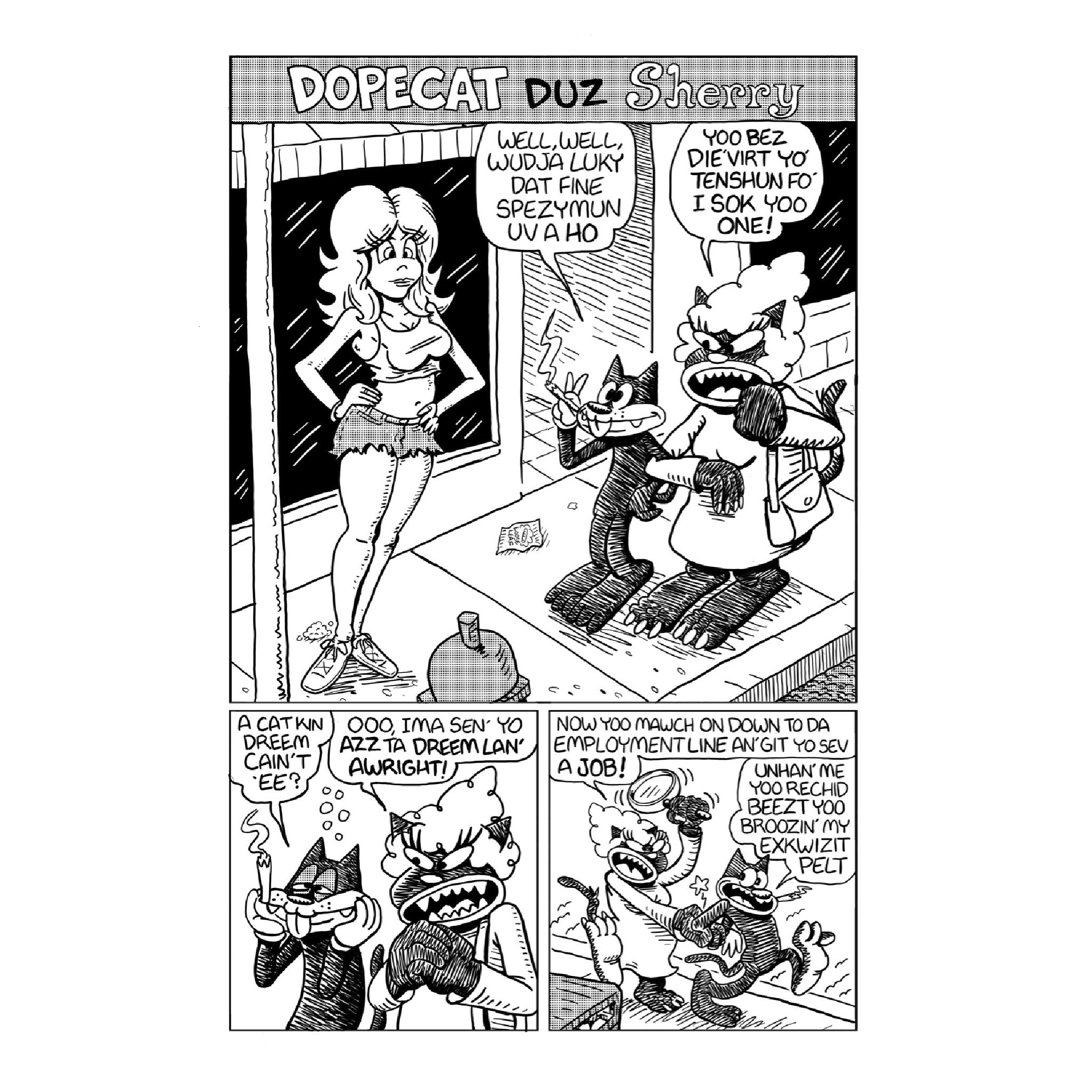Dopecat Comics Blow Yo Mind