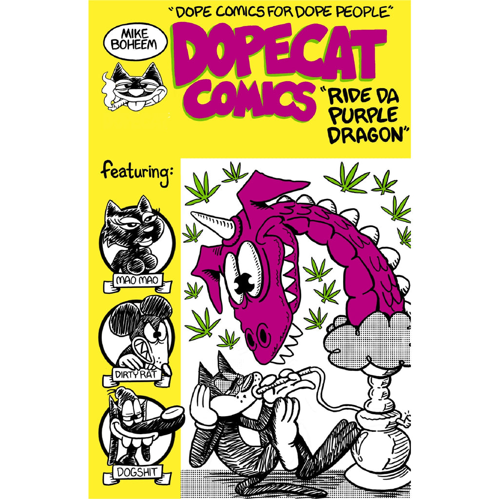 Dopecat Comics Ride Da Purple Dragon