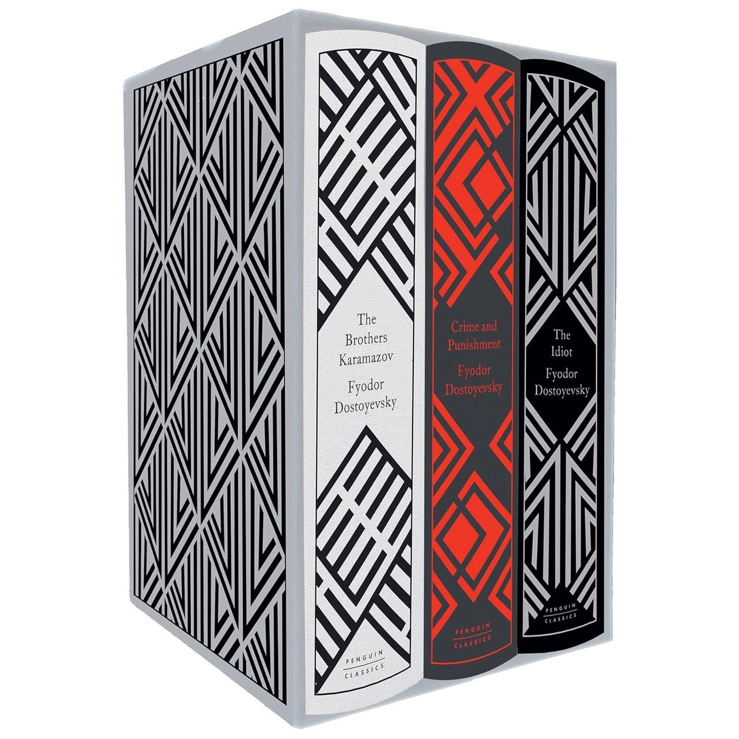 Fyodor Dostoyevsky Boxed Set: Crime and Punishment; The Idiot; The Brothers Karamazov