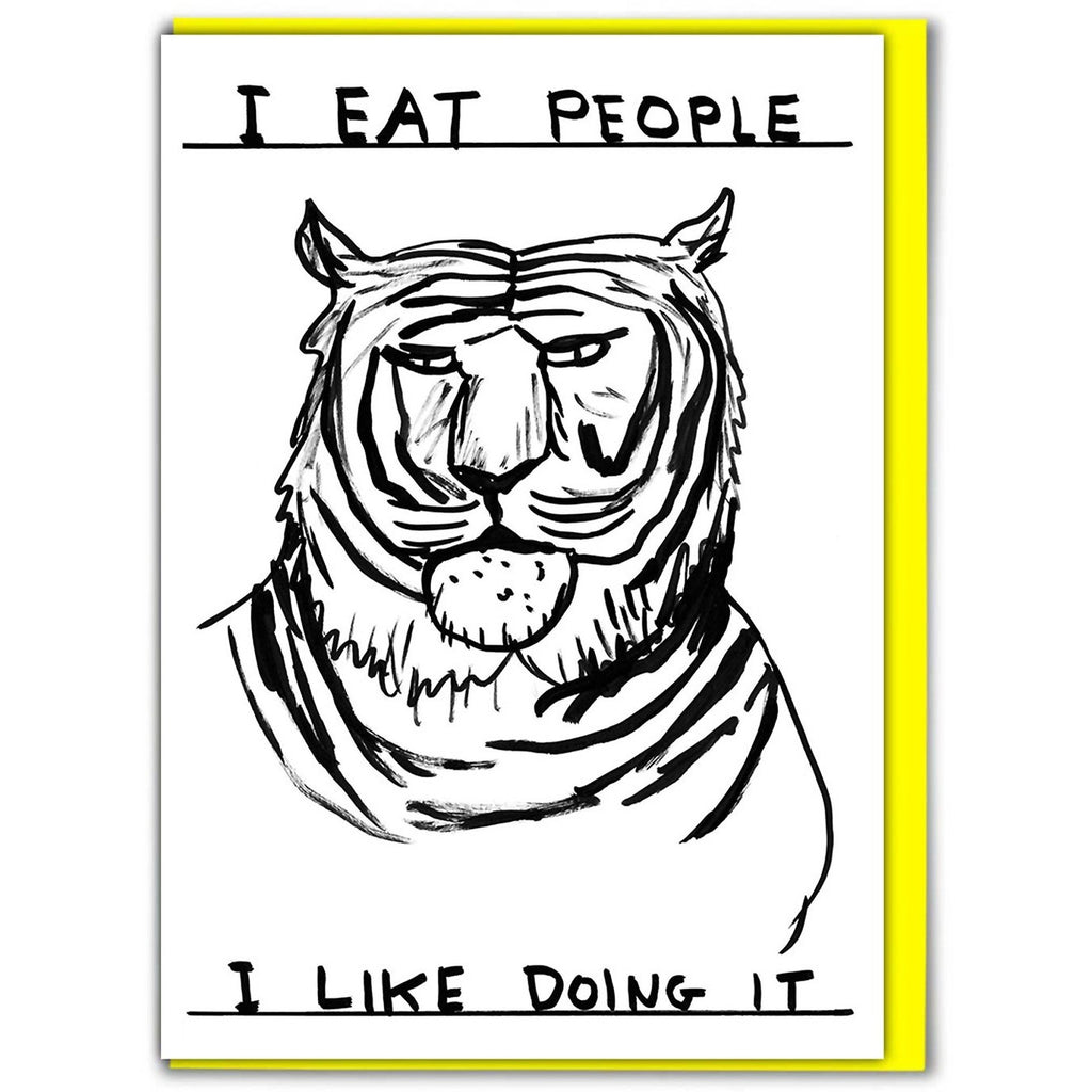 I Eat People Notecard