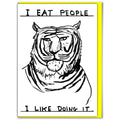 I Eat People Notecard
