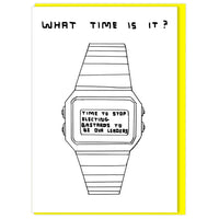 What Time Is It? Notecard