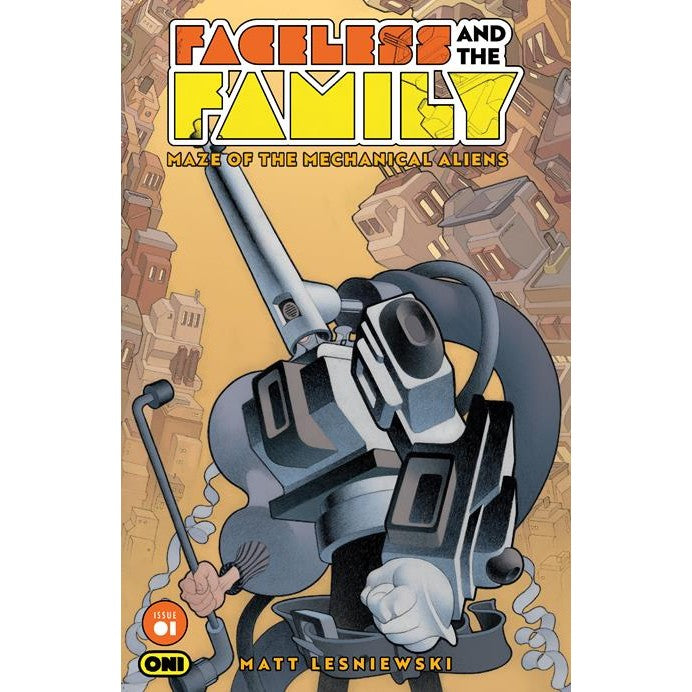 Faceless And The Family Maze Of The Mechanical Aliens #1