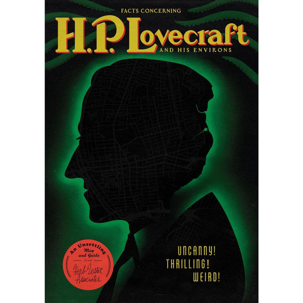 Facts Concerning H. P. Lovecraft and His Environs Map