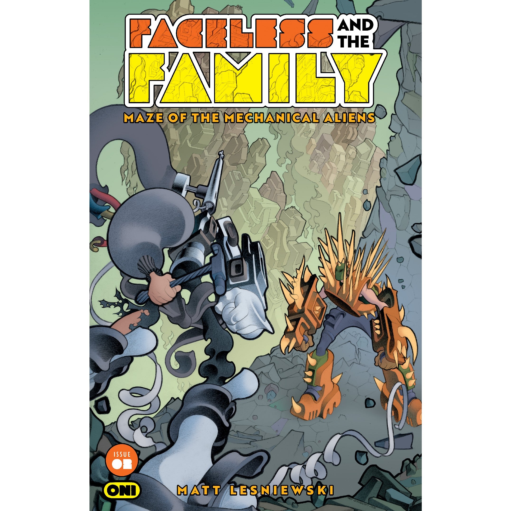 Faceless And The Family: Maze Of The Mechanical Aliens #2