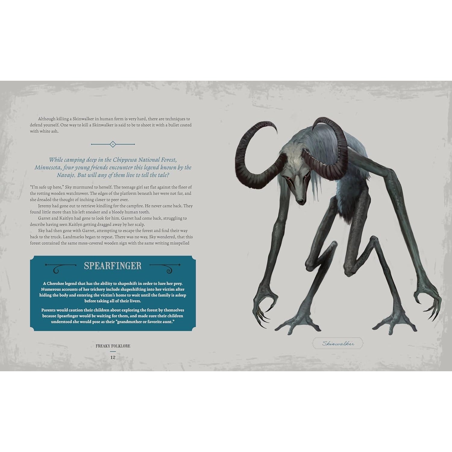 monsters and cryptids Freaky Folklore: Terrifying Tales of the World's Most Elusive Monsters – Atomic Books