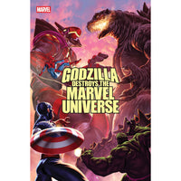 Godzilla Destroys The Marvel Universe #5 