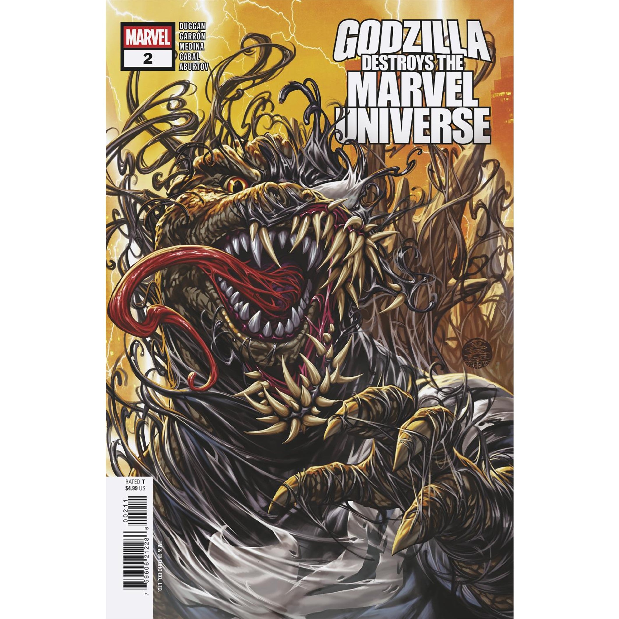 Godzilla Destroys The Marvel Universe #2 – Atomic Books
