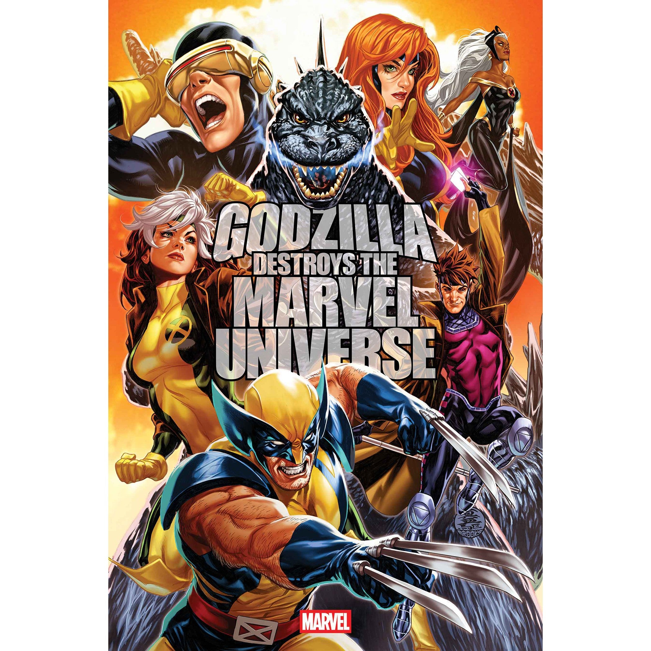 Godzilla Destroys The Marvel Universe #3 